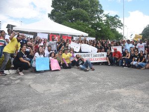 Funcionários da Universidade Federal de Sergipe (UFS) / foto: Sintufs
