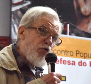 Professor João Zanetic (IF), da coordenação do Coletivo Butantã na Luta 